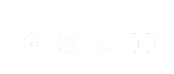 Social Media Icons | Facebook, Instagram, TikTok, YouTube