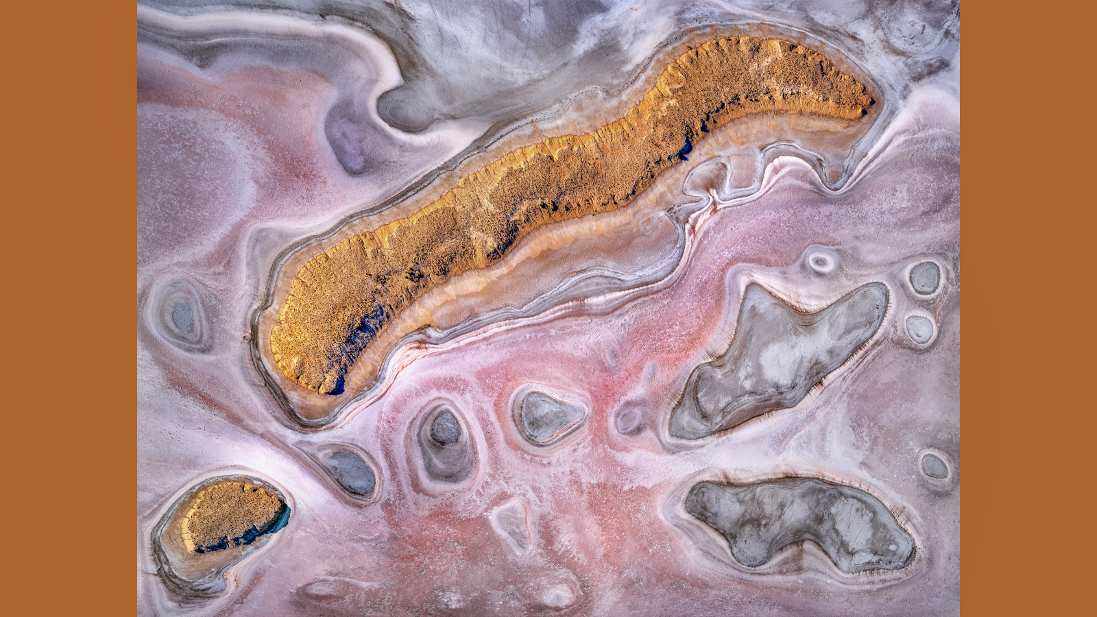 Lake Eyre Salt Patterns