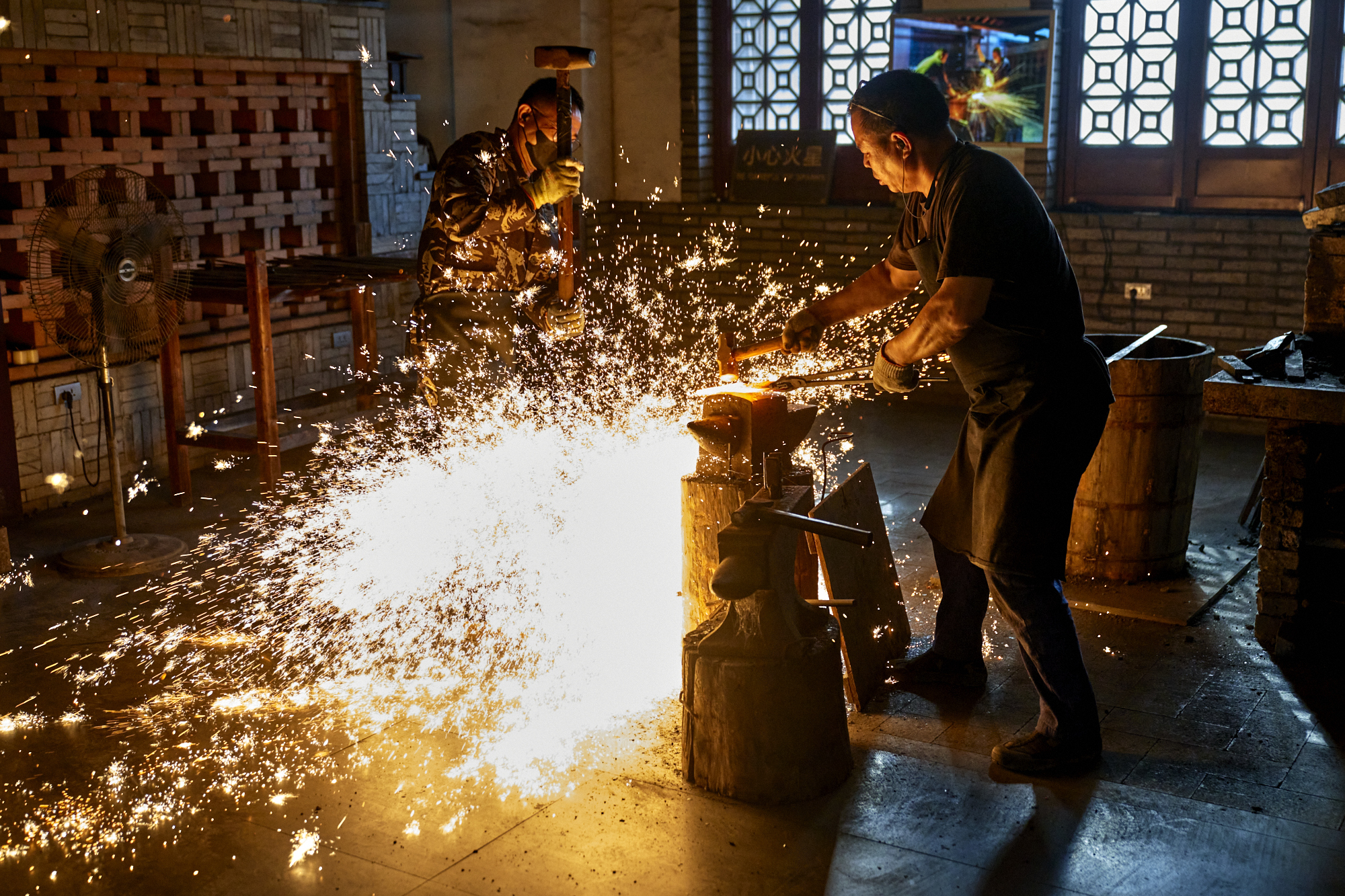 Sword factory, Yantai, China