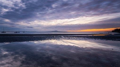 Blue Hour at North Shore Auckland