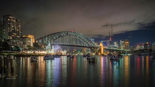 The Sydney Harbor Bridge 