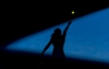 “When all planets line up” - This image of Serena Williams of USA tossing ball is captured at 5 minutes to six o'clock with the last ray of sunlight