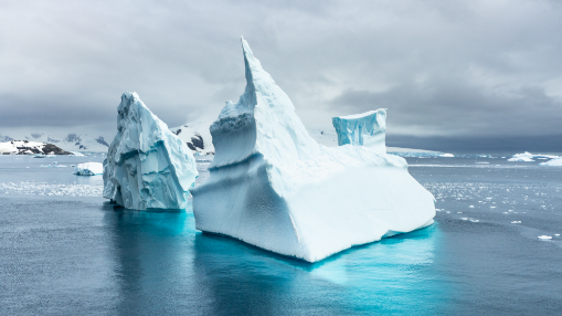 The Icebergs that captivated a whole ship! Lemaire Channel, Antarctica