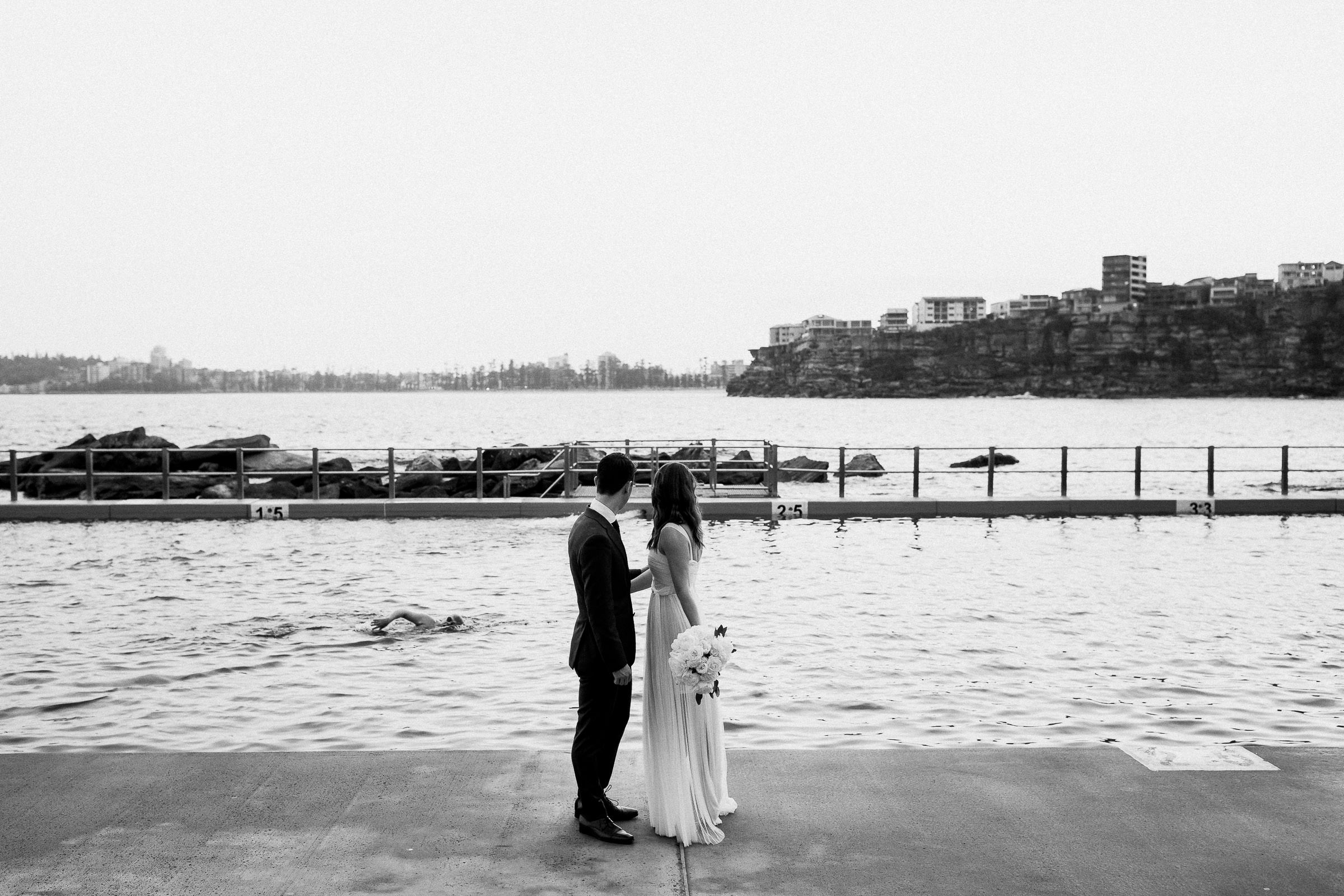 Sydney Ice bath Wedding