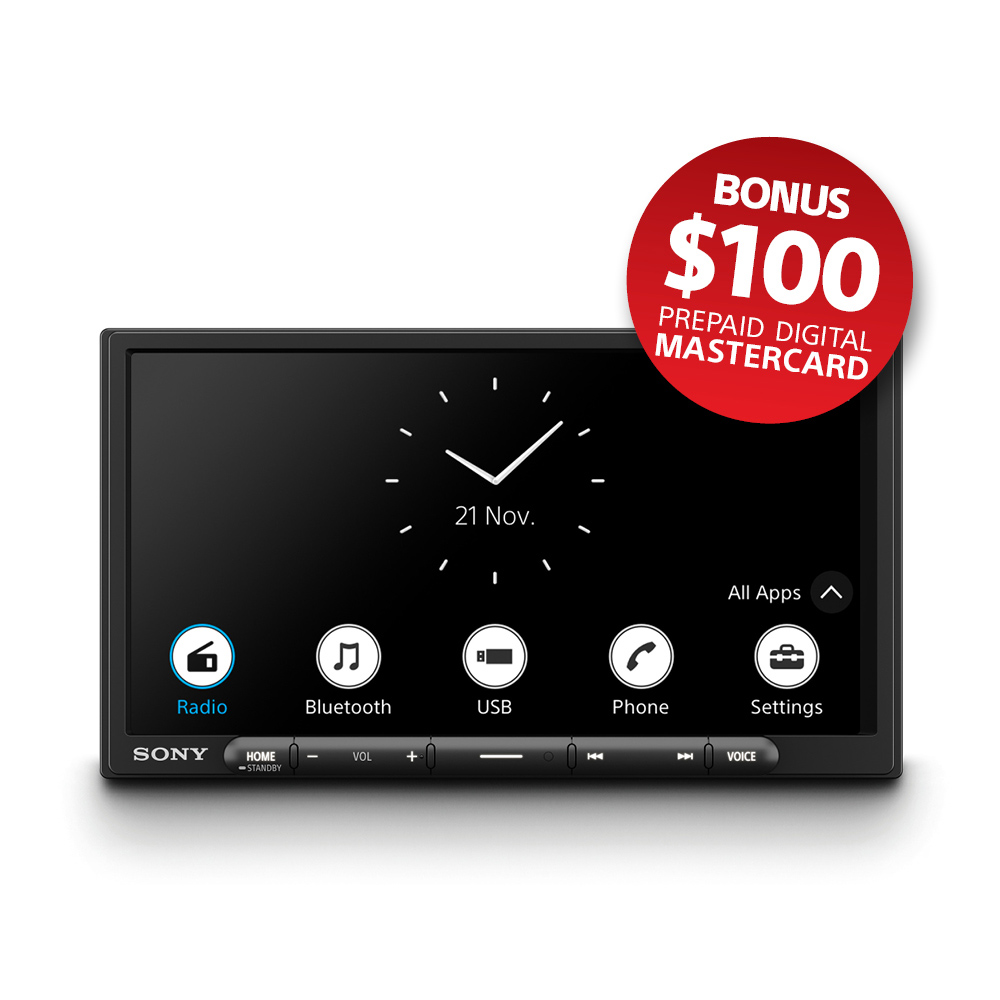 XAV-AX4000 | Bonus $100 Digital Prepaid Mastercard