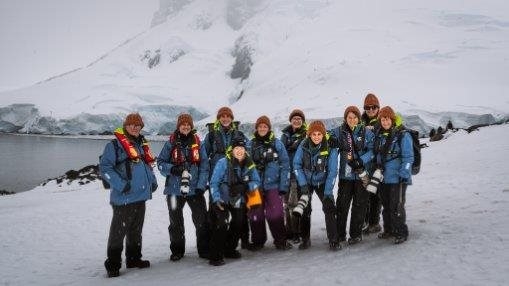 My guests in Antarctica 