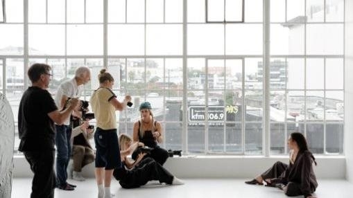"Style & Shoot" in a Natural Light Studio