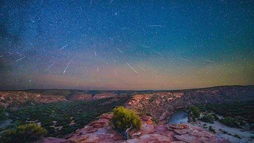 The Geminids in Kalbarri National Park
