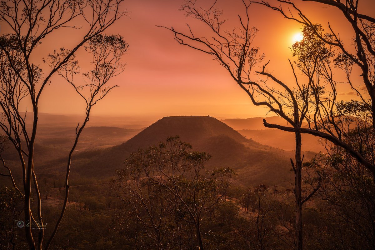 Table Top Mountain Toowoomba Range QueensLand