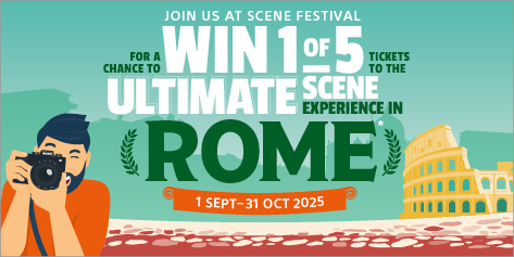Attend & win a trip to Rome with Sony!