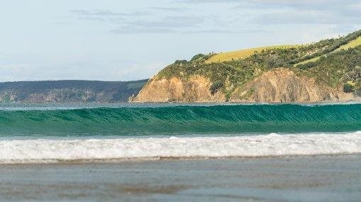 Omaha Beach Waves