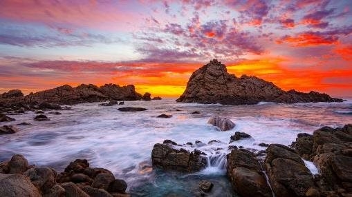 Sugarloaf Rock at Sunset