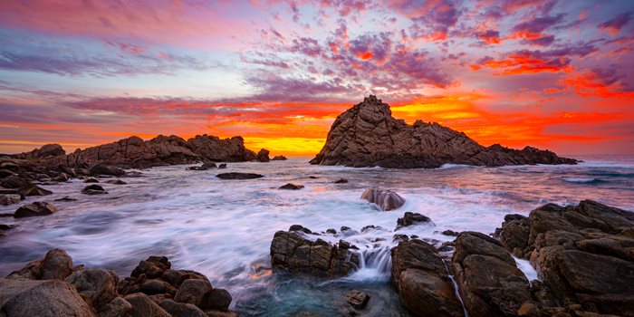 Sugarloaf Rock at Sunset