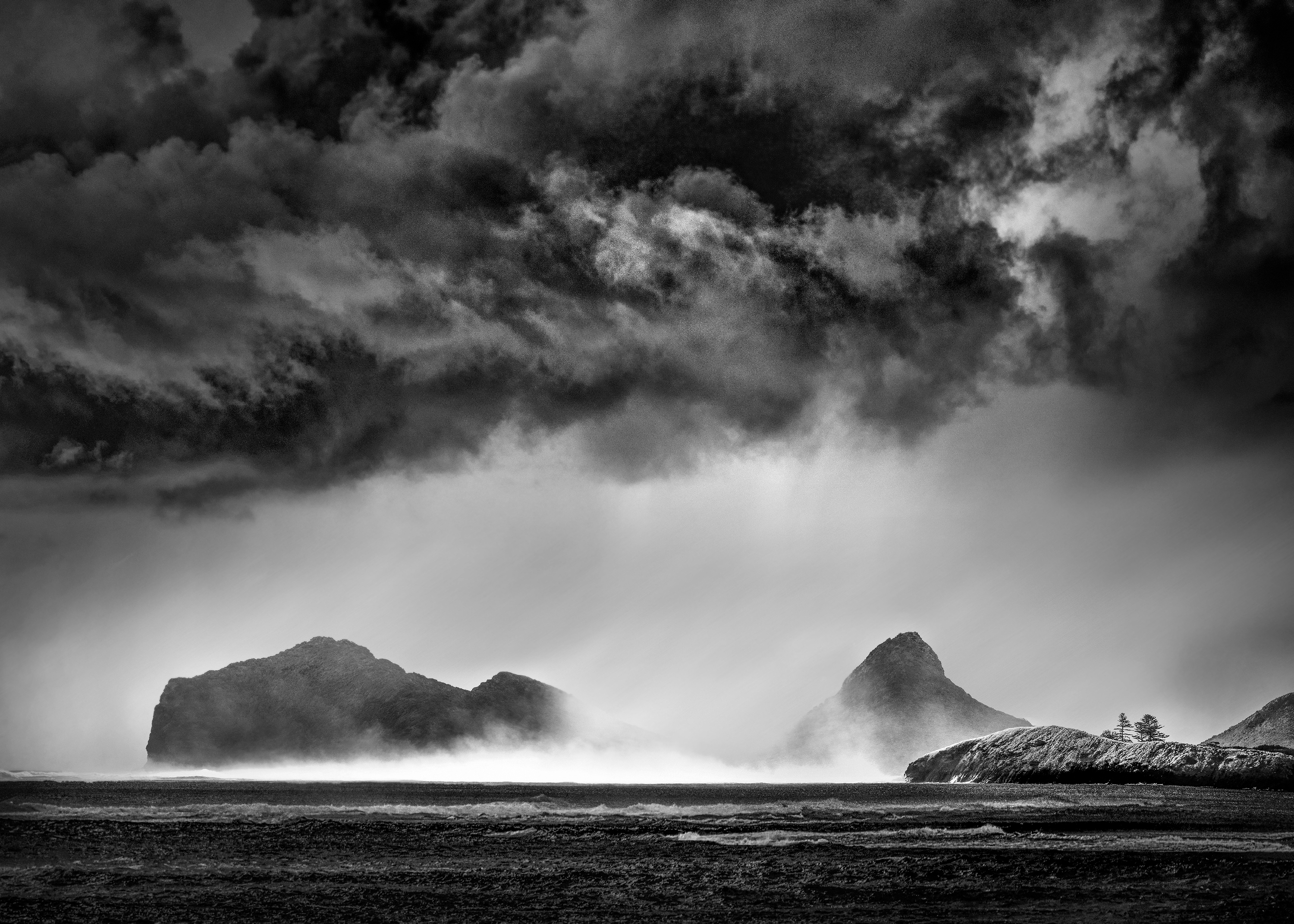 Storm over Lord Howe Island