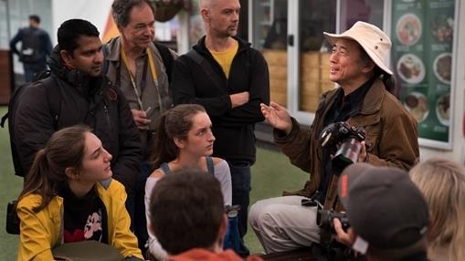 Taking workshop in downtown Auckland 