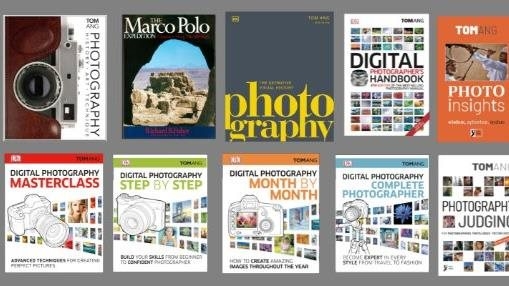 Selection of books by Tom Ang