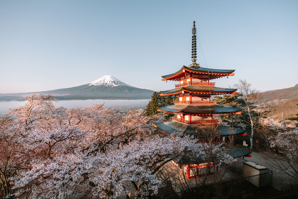 Landscape Photography - Chureito Pagoda, Japan